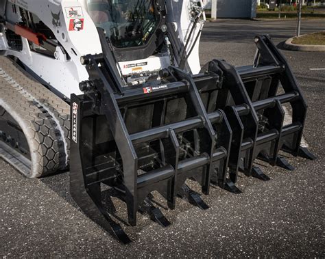 extreme duty skid steer grapple|xtreme duty root grapple.